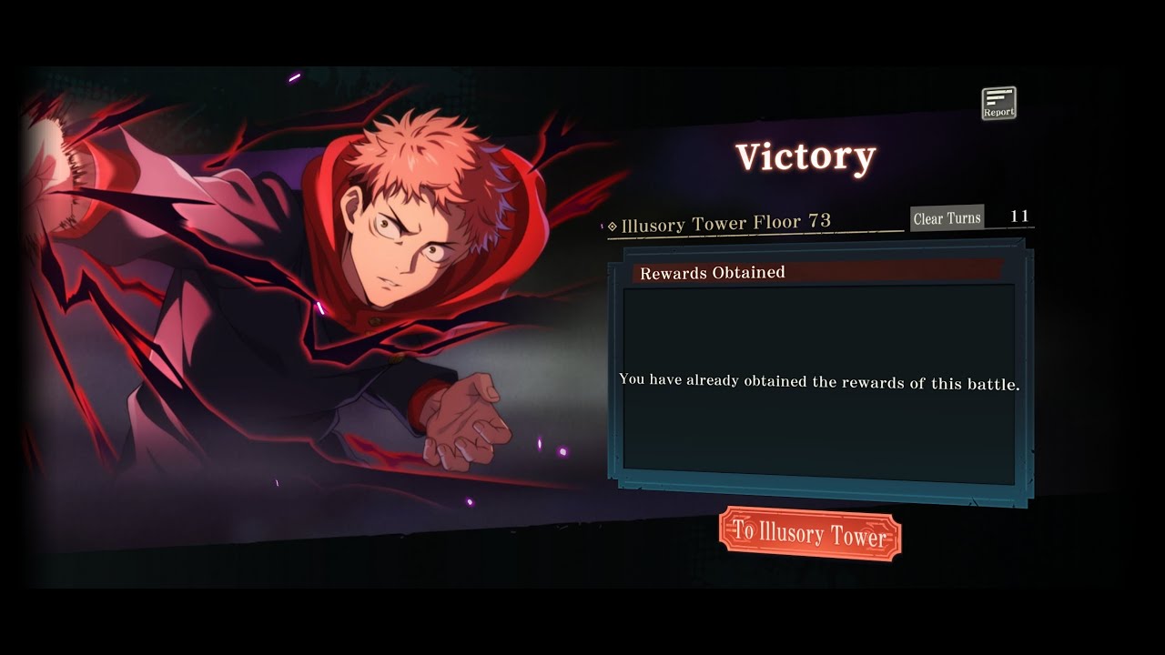 Illusory Tower Floor 73 - Max SP A5 Mechamaru & A1 Zone Yuji - 10 Turn Clear - JJK Phantom Parade