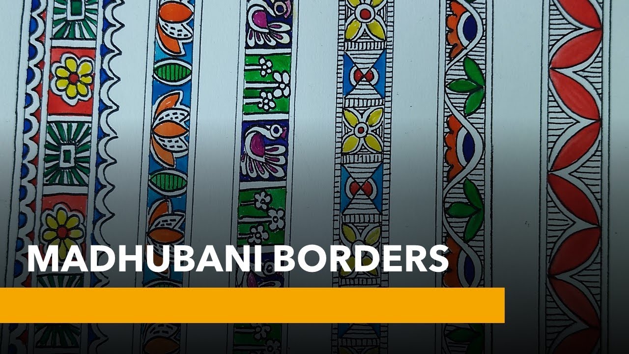 Madhubani Painting | Border Designs