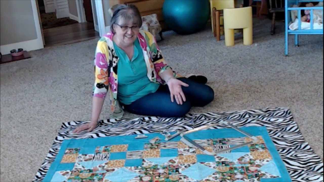 Edge to edge quilting with the Luminaire or Solaris