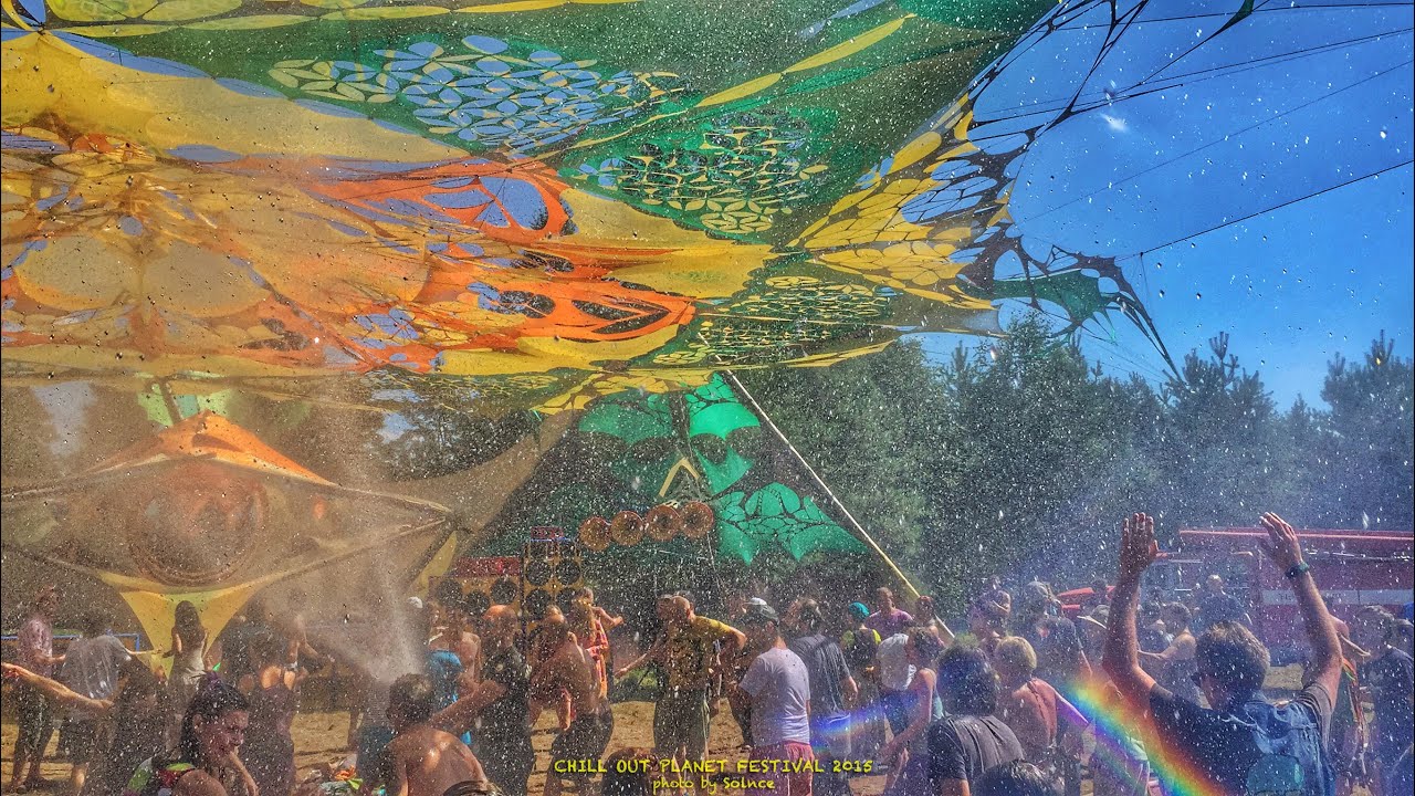 Waterfall on the Dance Floor @ ChillOutPlanet Festival 2015, Russia, 26.07.2015
