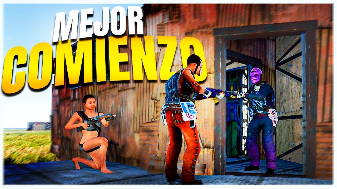 Mi MEJOR COMIENZO en 10.000 HORAS - RUST - Gameplay español