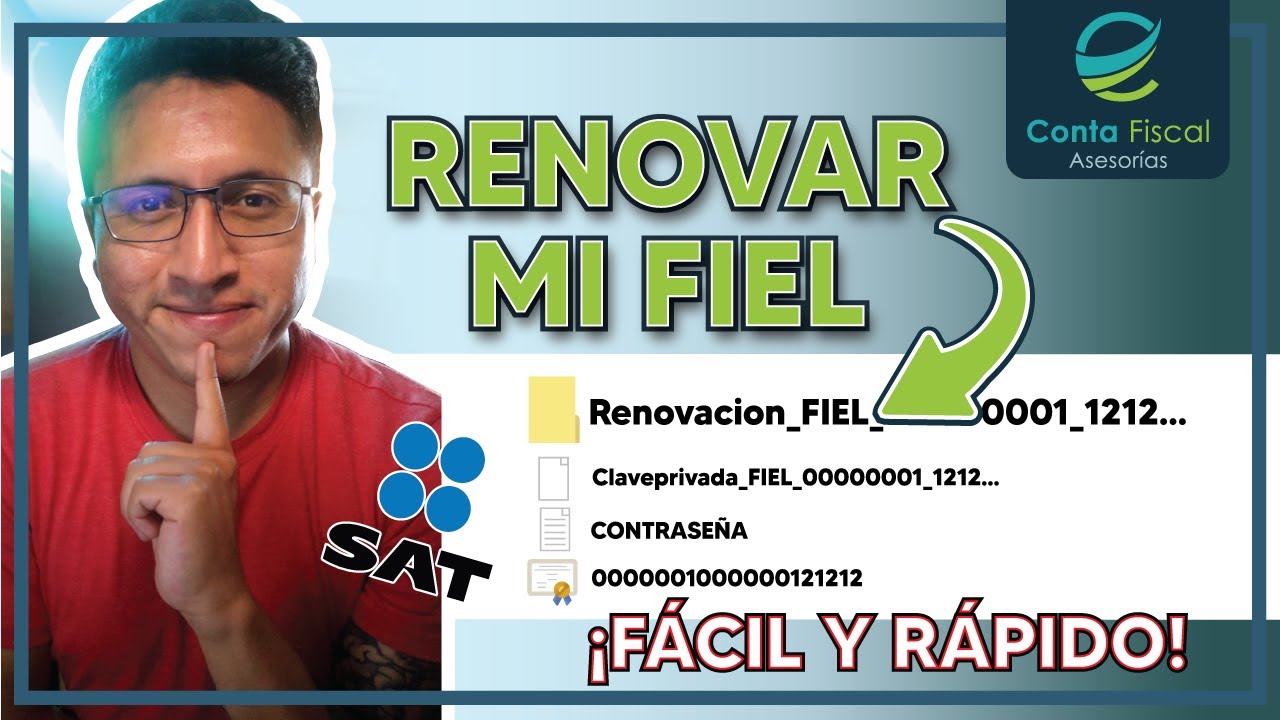 ►|🔥 ¿CÓMO RENOVAR MI FIEL? SAT 2023🔥