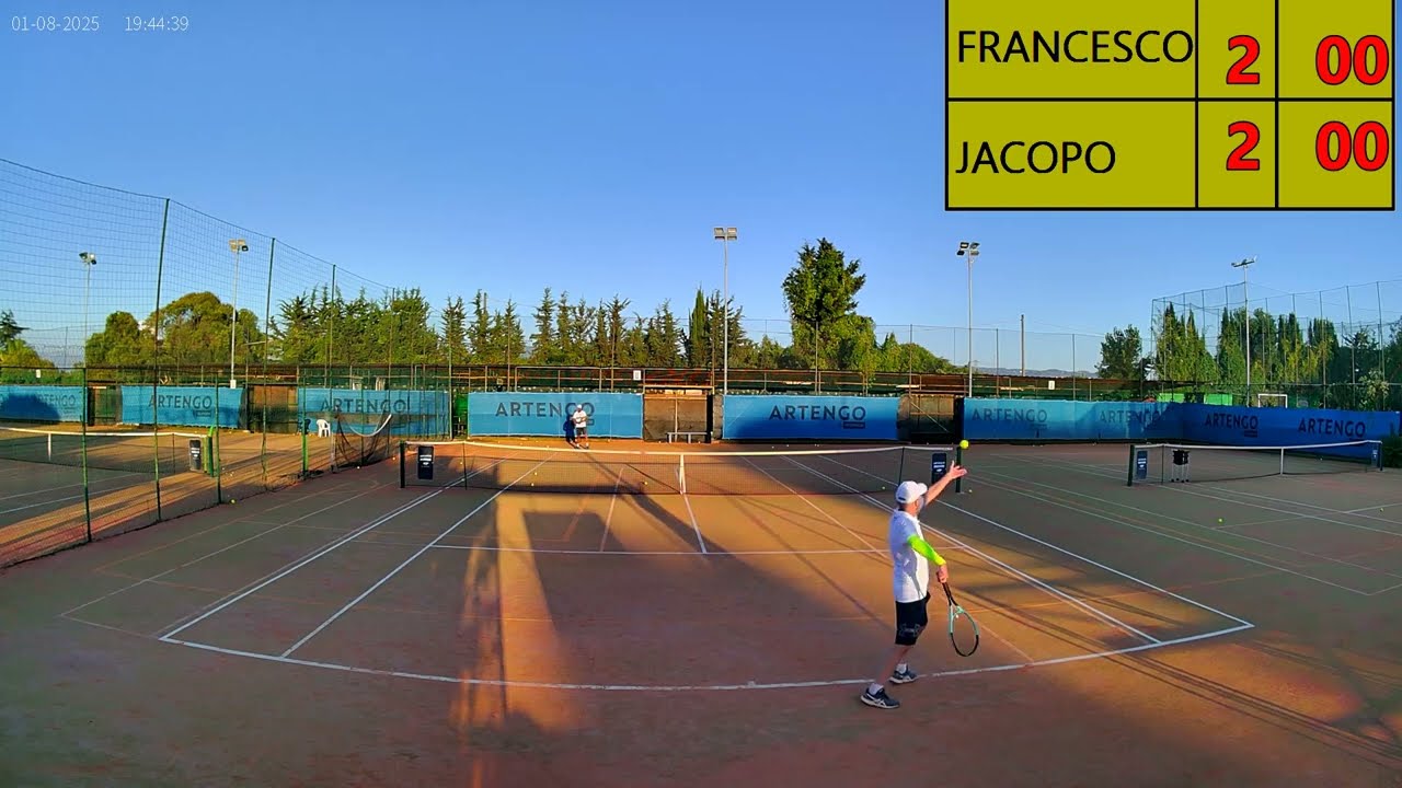 Tennis 4a categoria: set di allenamento completo con il Coach (Livello FITP 4.1)