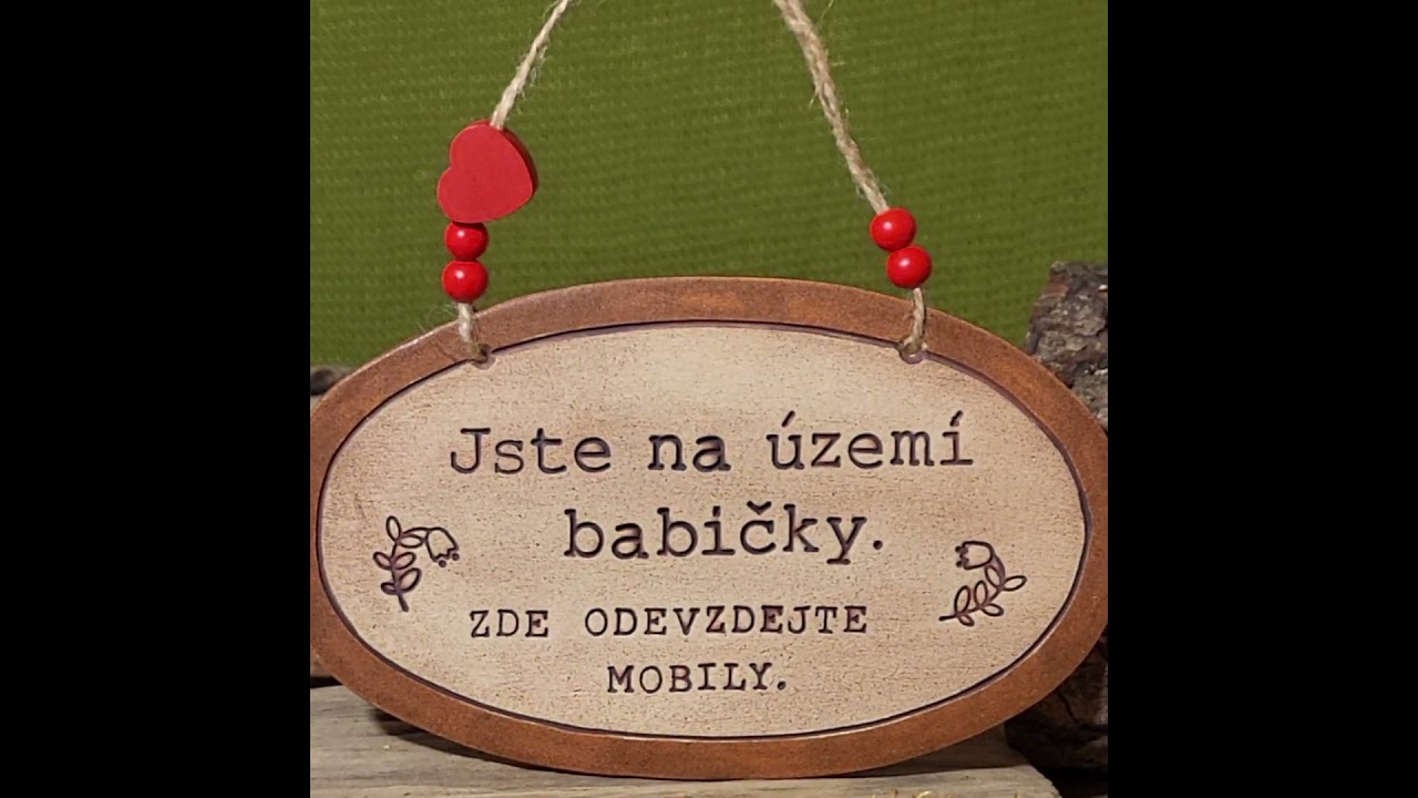 Keramika Bohda - Cedulka oblíbená u babiček a dědečků.