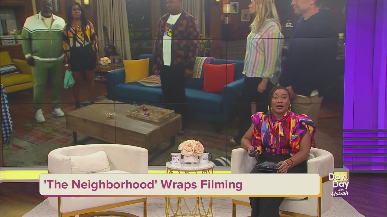 'The Neighborhood' Wraps Filming | February 19, 2026 | Day to Day with Mariah
