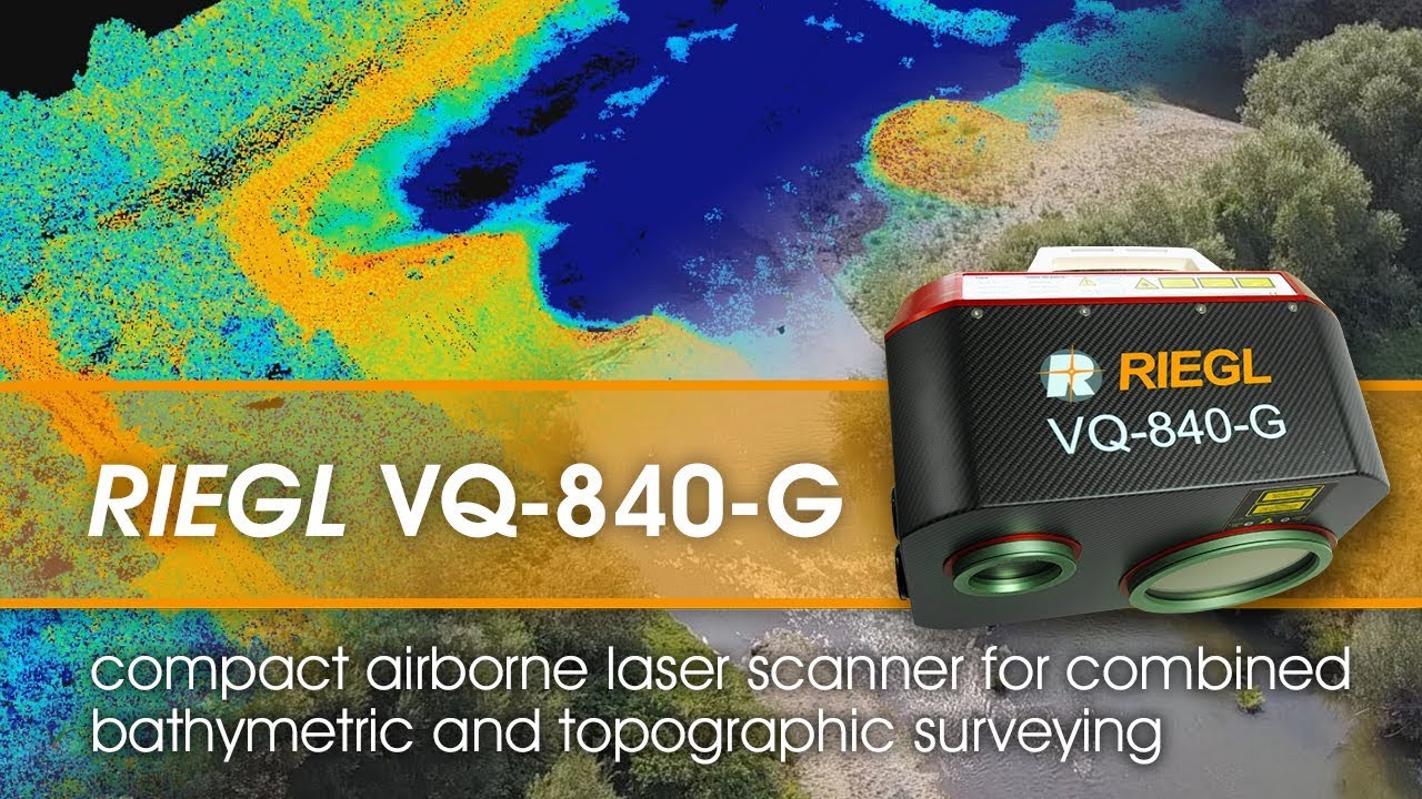 The RIEGL VQ-840-G Airborne Laser Scanner for Topo-Bathymetric Surveying!
