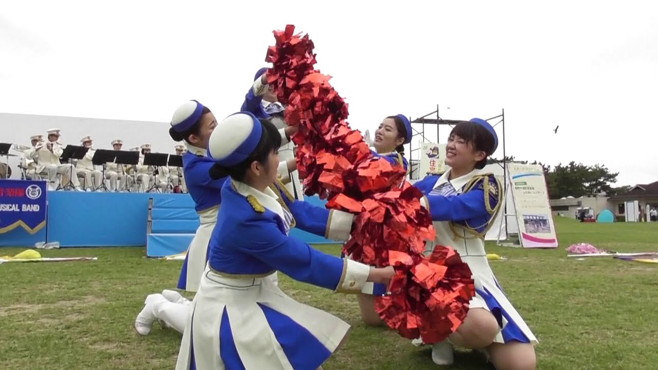 福岡市消防音楽隊カラーガード隊☆フラワーピクニック2019/4