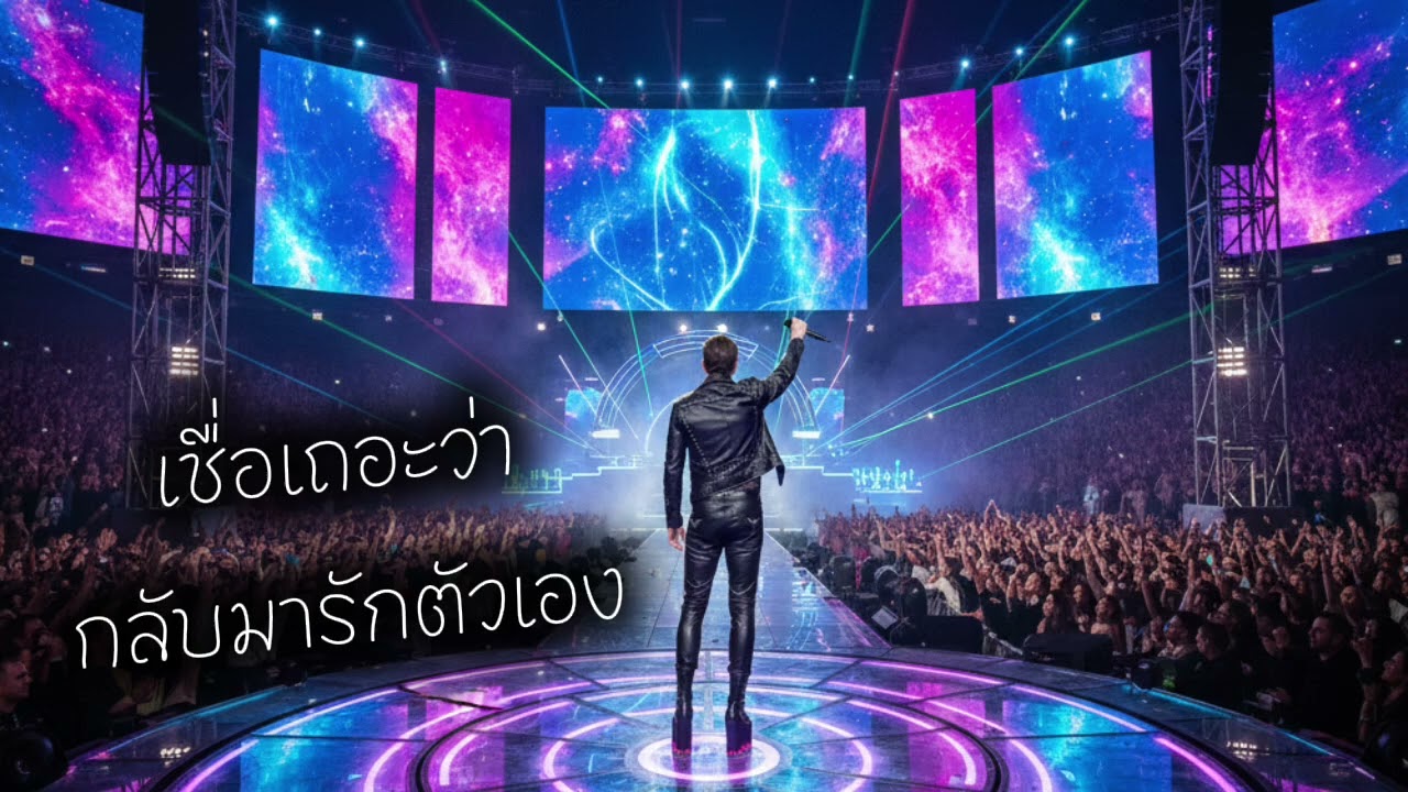 เชื่อเถอะว่า... กลับมารักตัวเอง Live concert เพลง AI Thai Pop Ballad