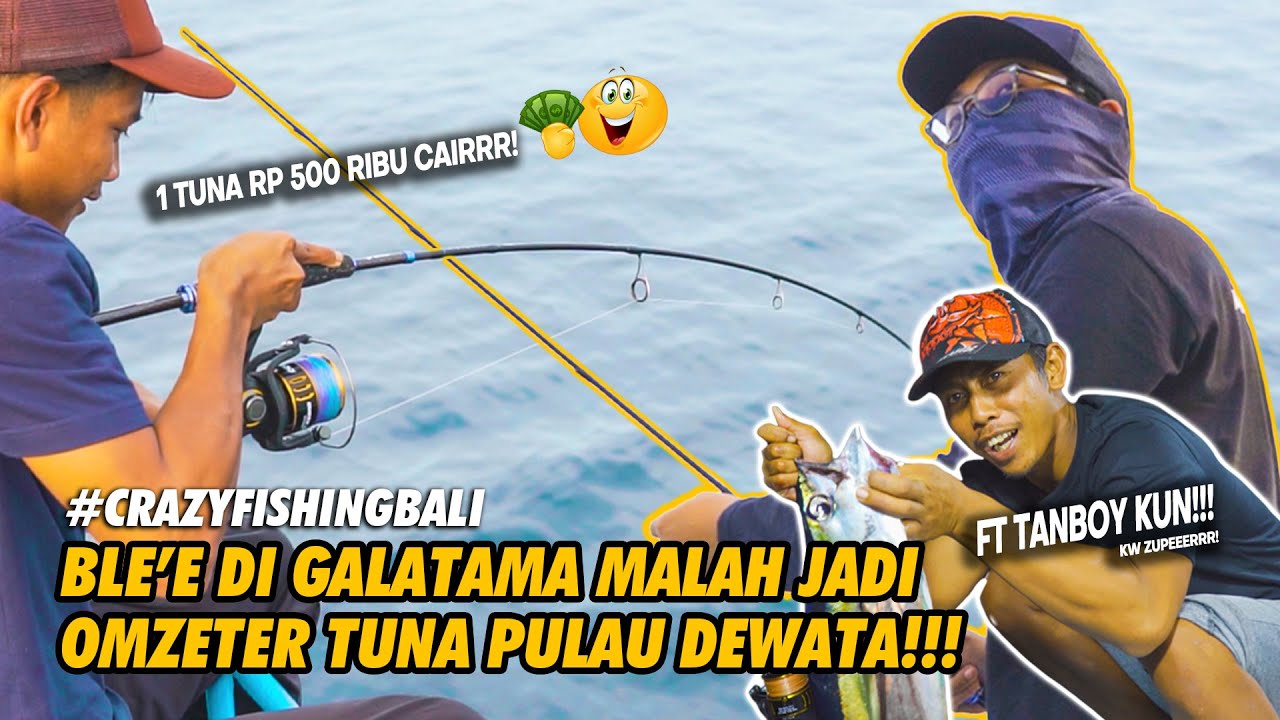 MANCING DI RUMPON TUNA SINGARAJA SERANGANNYA LUAR BIASA! 1X KOCOK POSEIDON PRO❌QUEENSEA AUTO MACOK!