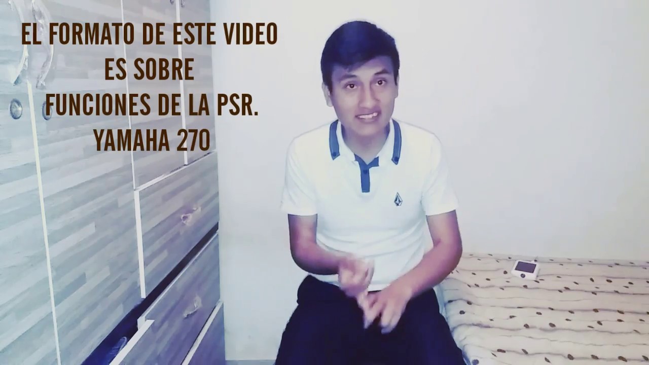 ¿Para qué sirve cada función de mi teclado YAMAHA PSR 270?(225;340 Y OTROS) APLICANDO CADA FUNCIÓN