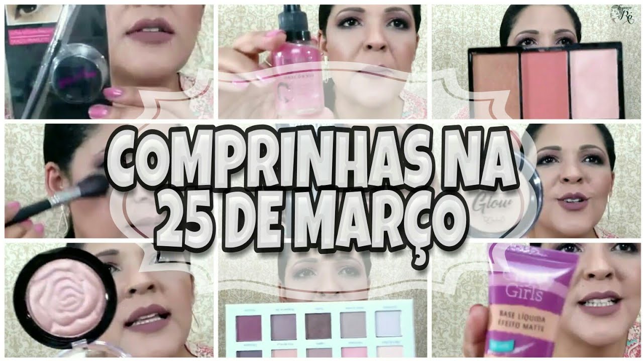 COMPRINHAS NA 25 DE MARÇO. MUITOS LANÇAMENTOS #novinhosnapenteadeira