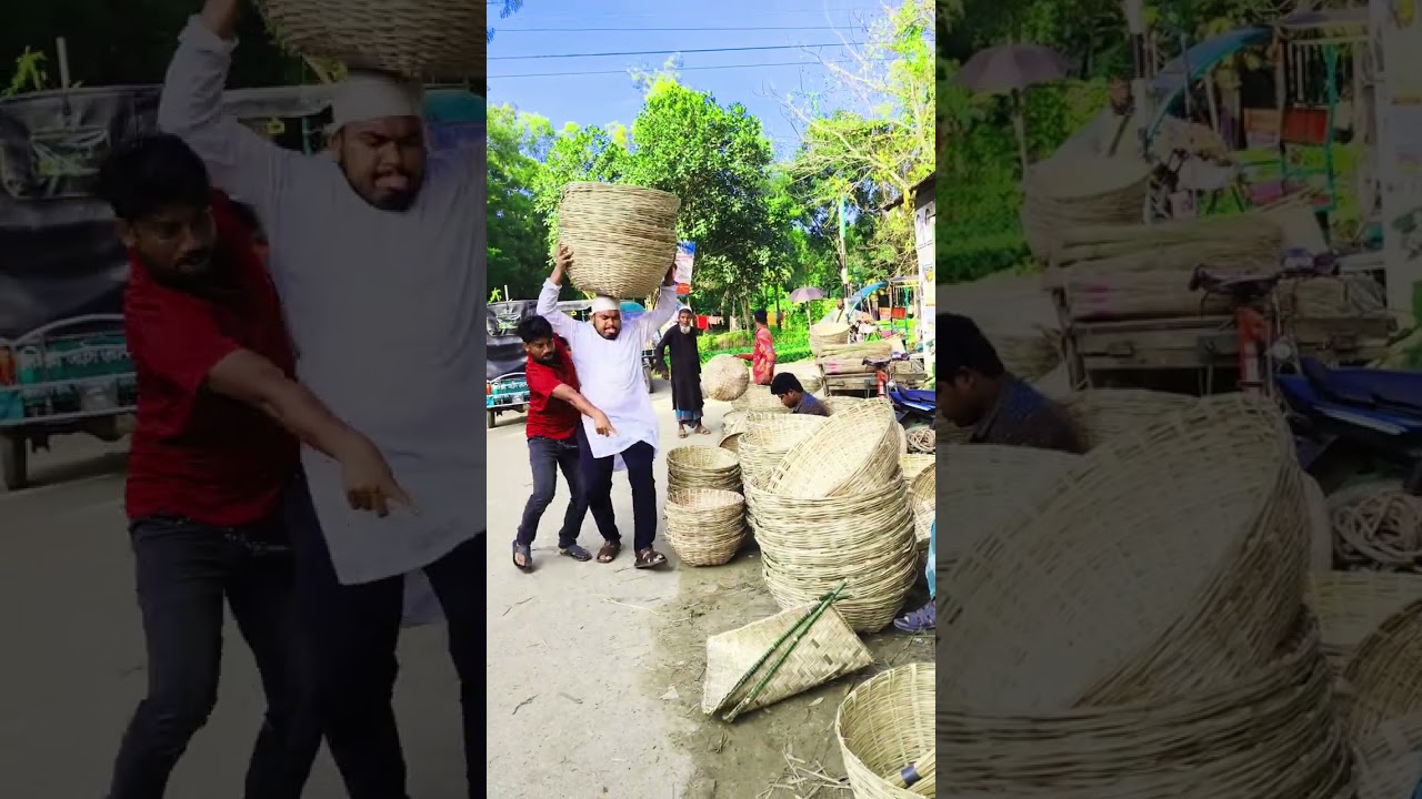The best entertainment at the cow and vegetable market😁🙆‍♂️🤣🙀#funny #comedyforever #funnyvideos 