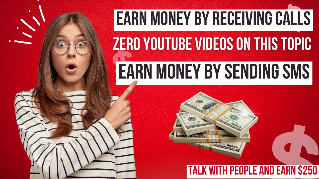 Earn Money the Easy Way - Send SMS and Receive Calls! | Easy way to earn money|