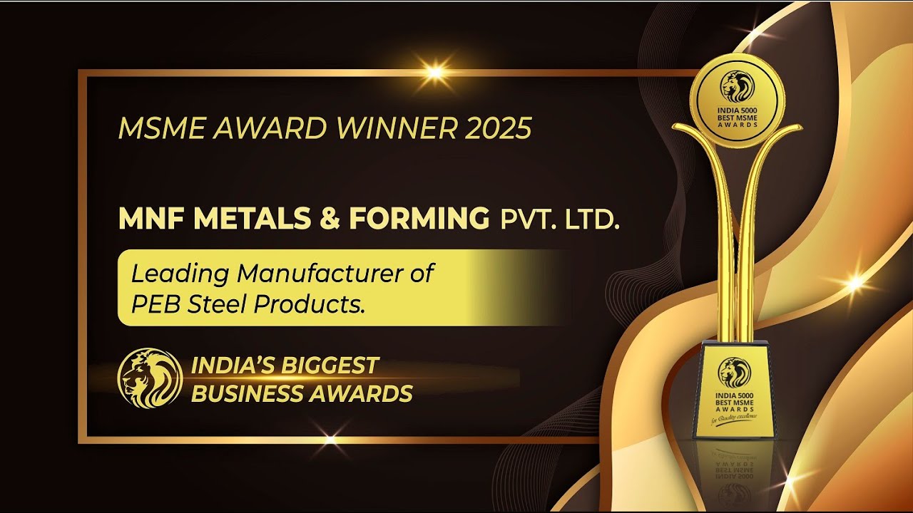 MNF Metals & Forming Pvt. Ltd. - India 5000 Best MSME Awards 2025