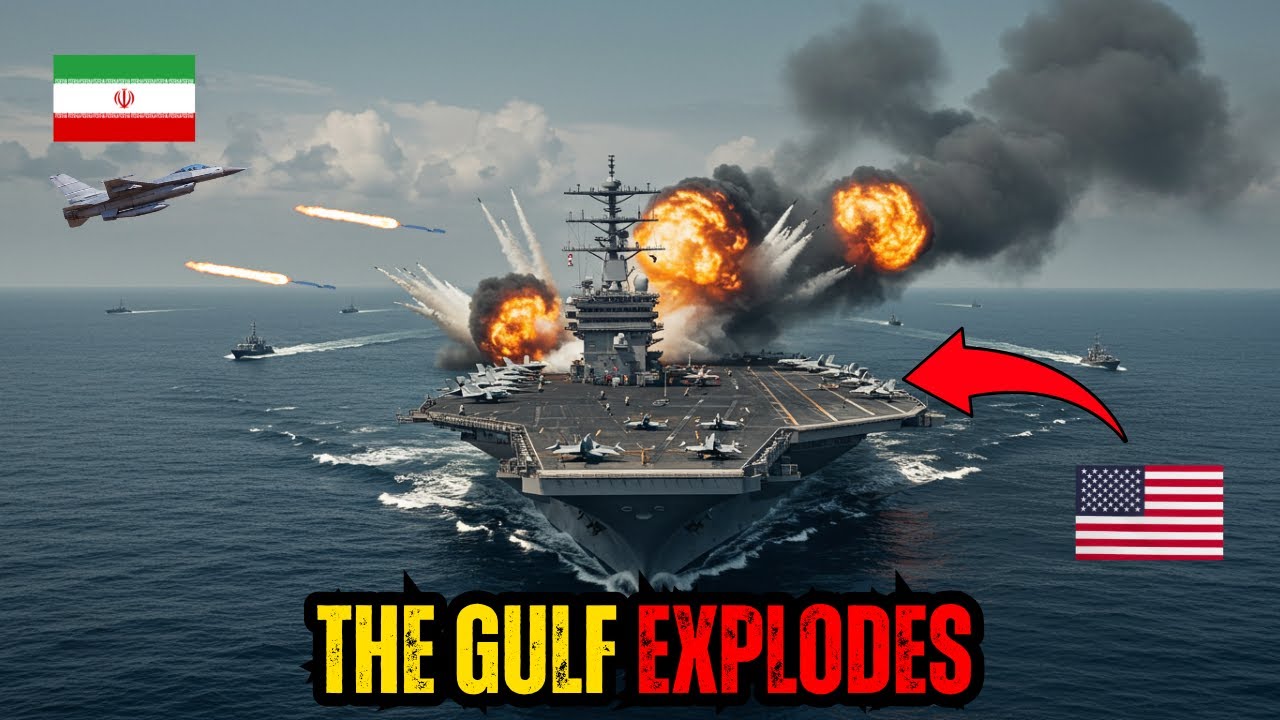 USS Gerald R. Ford DESTROYS Iran&rsquo;s Biggest Attack in History