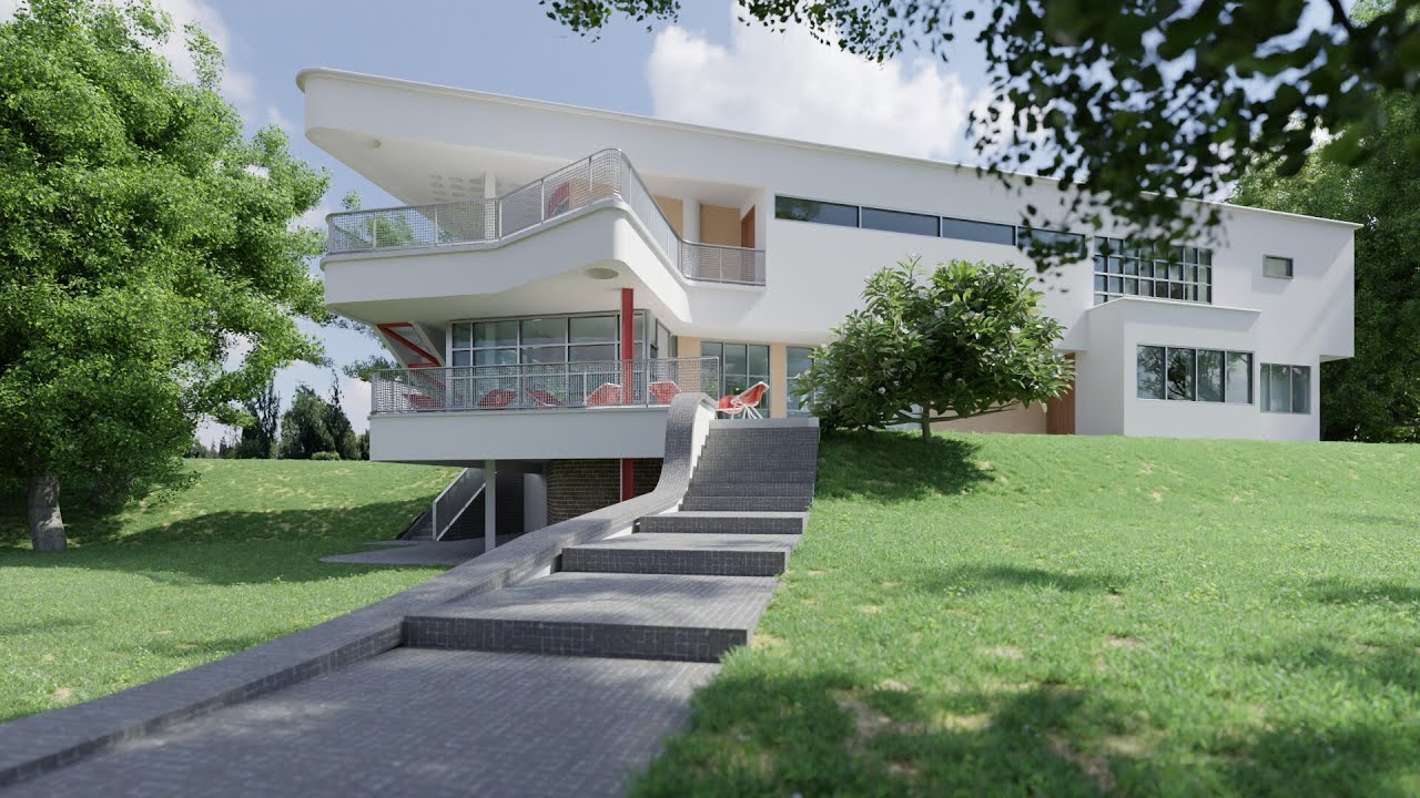 Casa Schminke en Löbau, Sajonia  (1930-1933)  Hans Scharoun