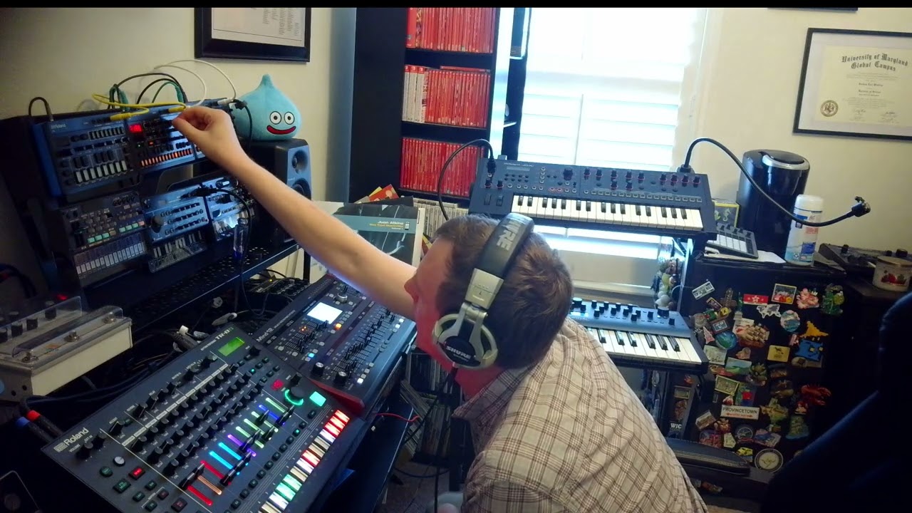 Chill Electronica Synth Jam (Roland S-1, T-8, TR-8S, Modal Cobalt 8, Novation Circut Tracks)