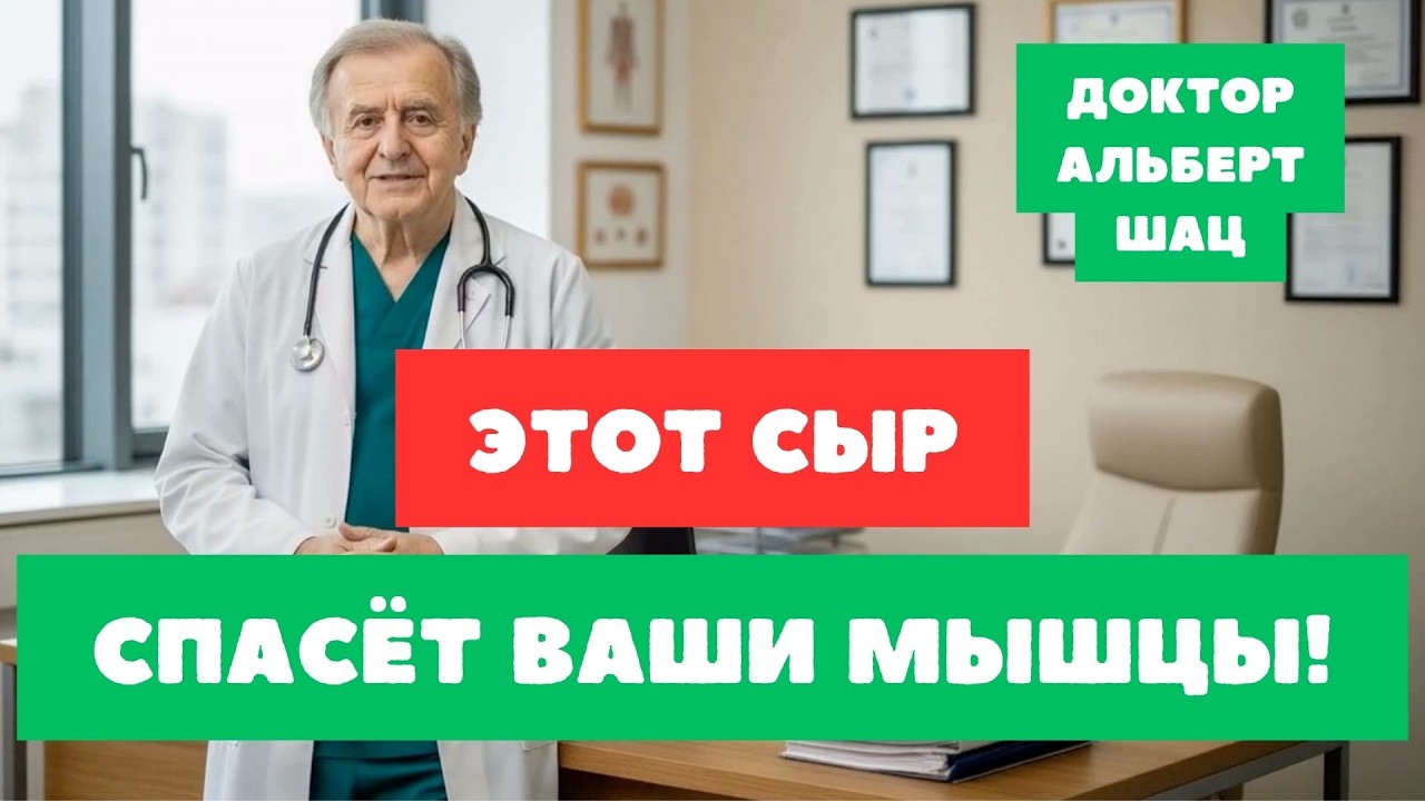 ВОЛШЕБНЫЙ СЫР ДЛЯ ПЕНСИОНЕРОВ! МЫШЦЫ РАСТУТ В 100 РАЗ БЫСТРЕЕ, ЧЕМ ОТ ЯИЦ И КУРИЦЫ! Альберт Шац