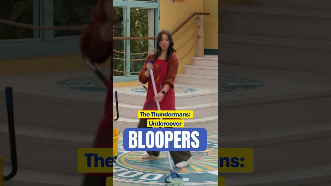 Thundermans: Undercover BLOOPERS! New episodes start tomorrow.⚡