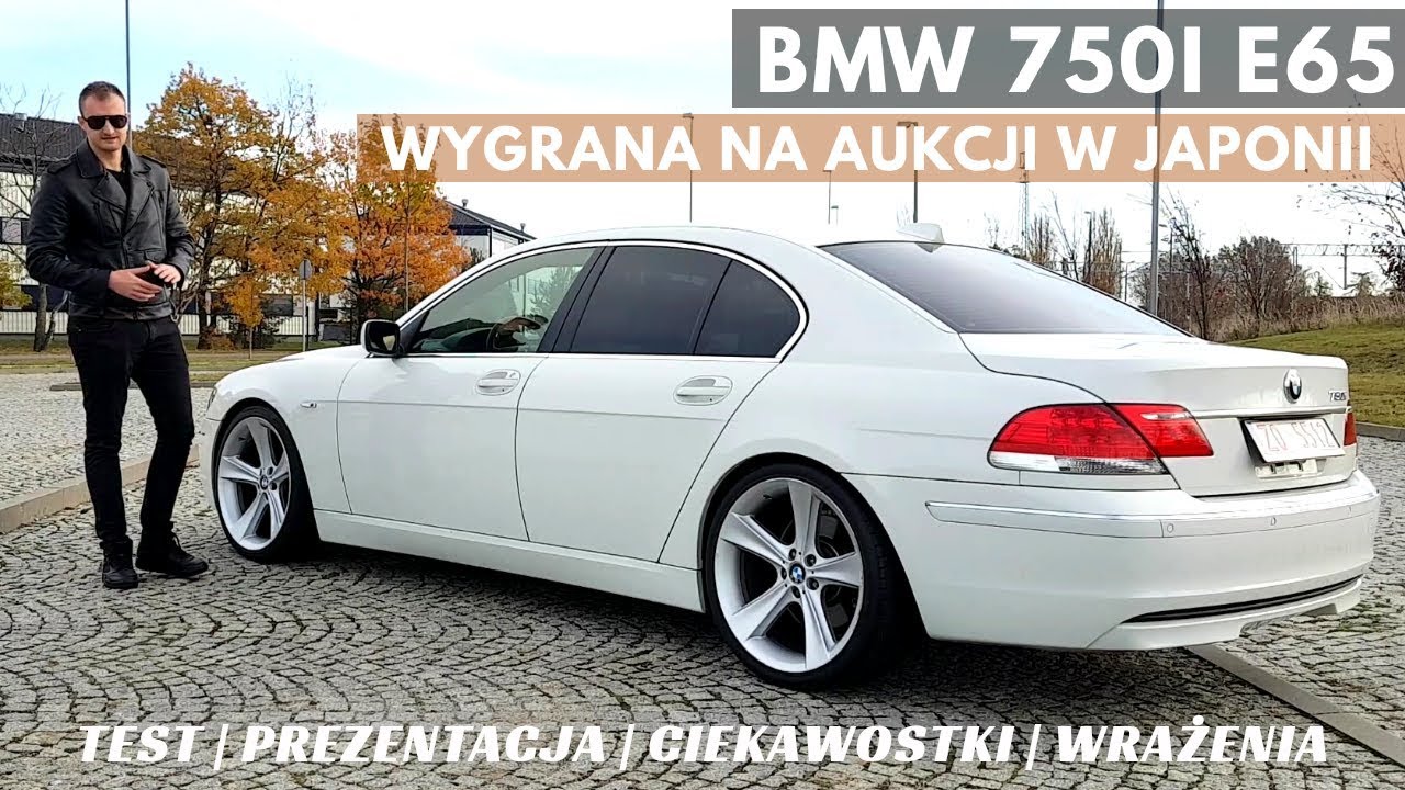 2006 BMW 750i e65 - Niemiecki flagowiec z Japonii.