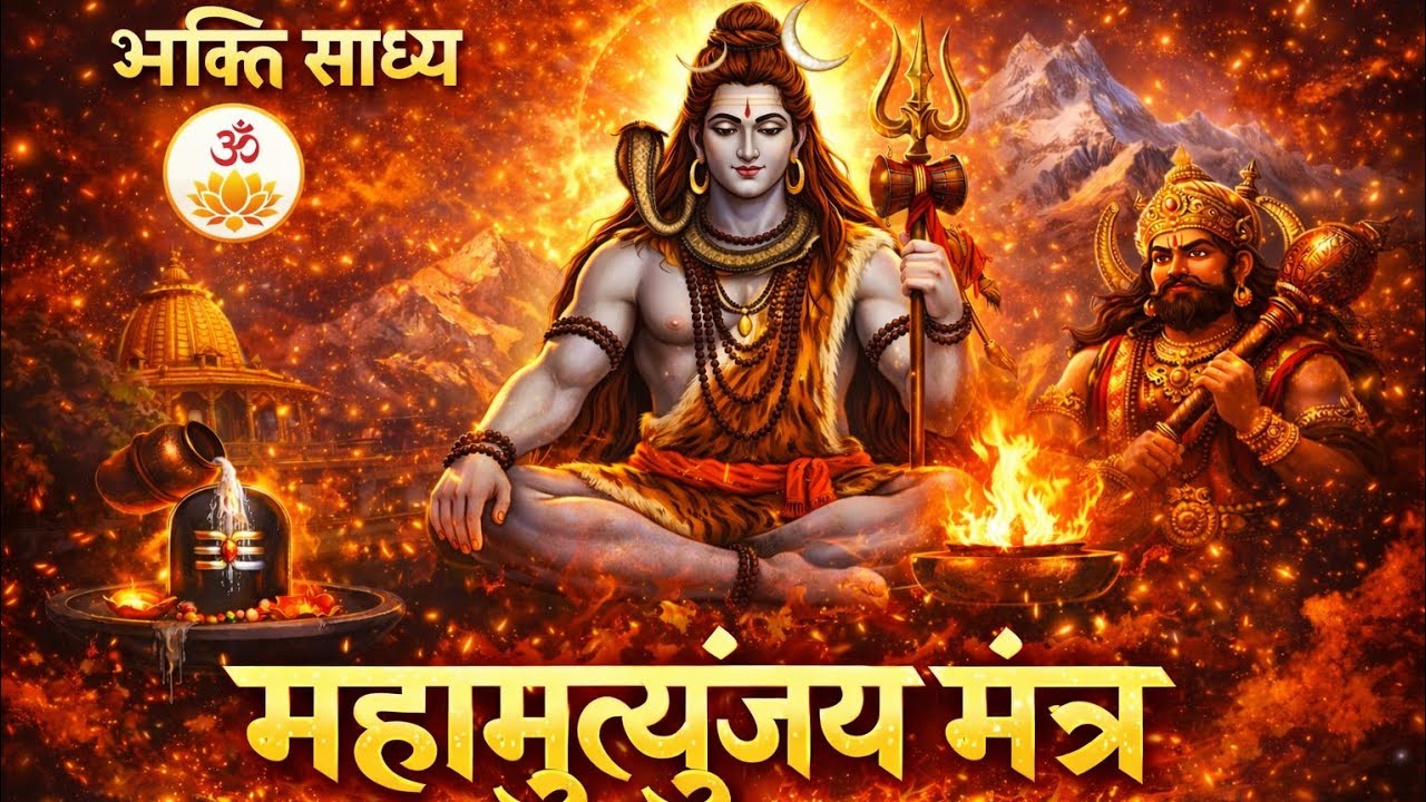 Mahamrityunjay Mantra 108 Times | Powerful Shiv Mantra | ॐ त्र्यम्बकं यजामहे