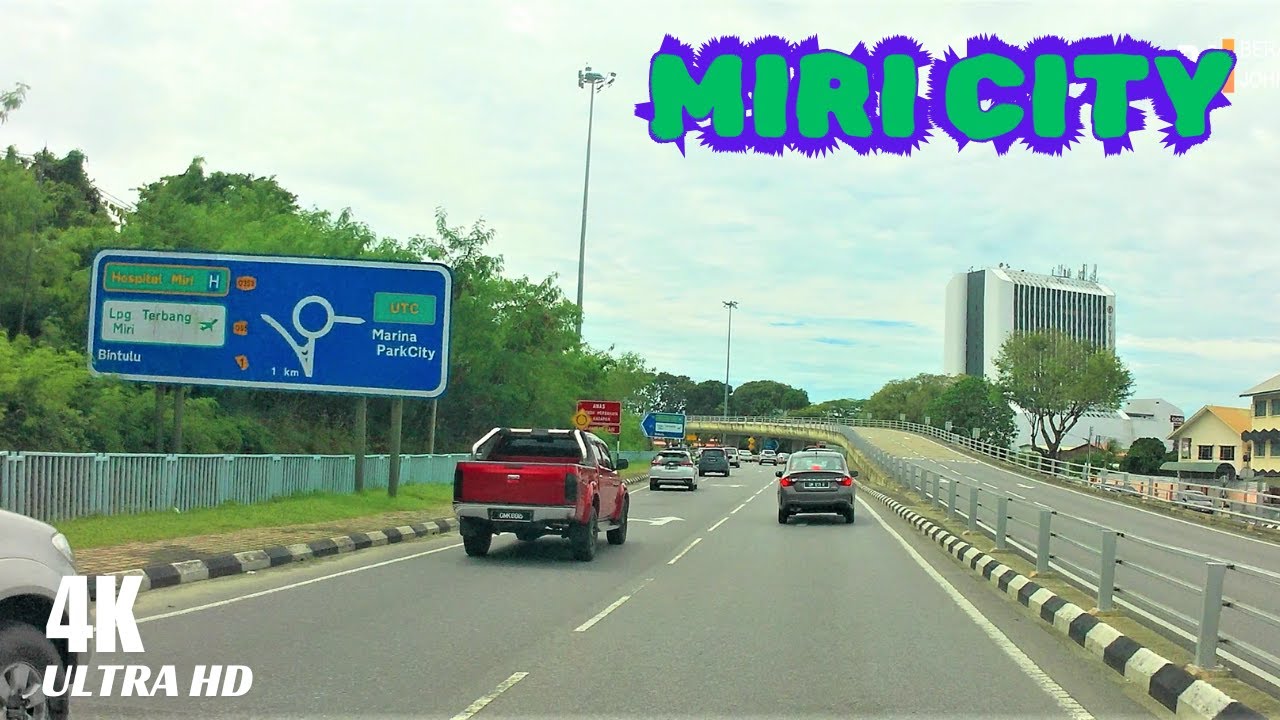 MIRI CITY/ DRIVE TOUR-LUTONG TO MIRI CITY/ BANDARAYA MIRI/Best Place In Sarawak