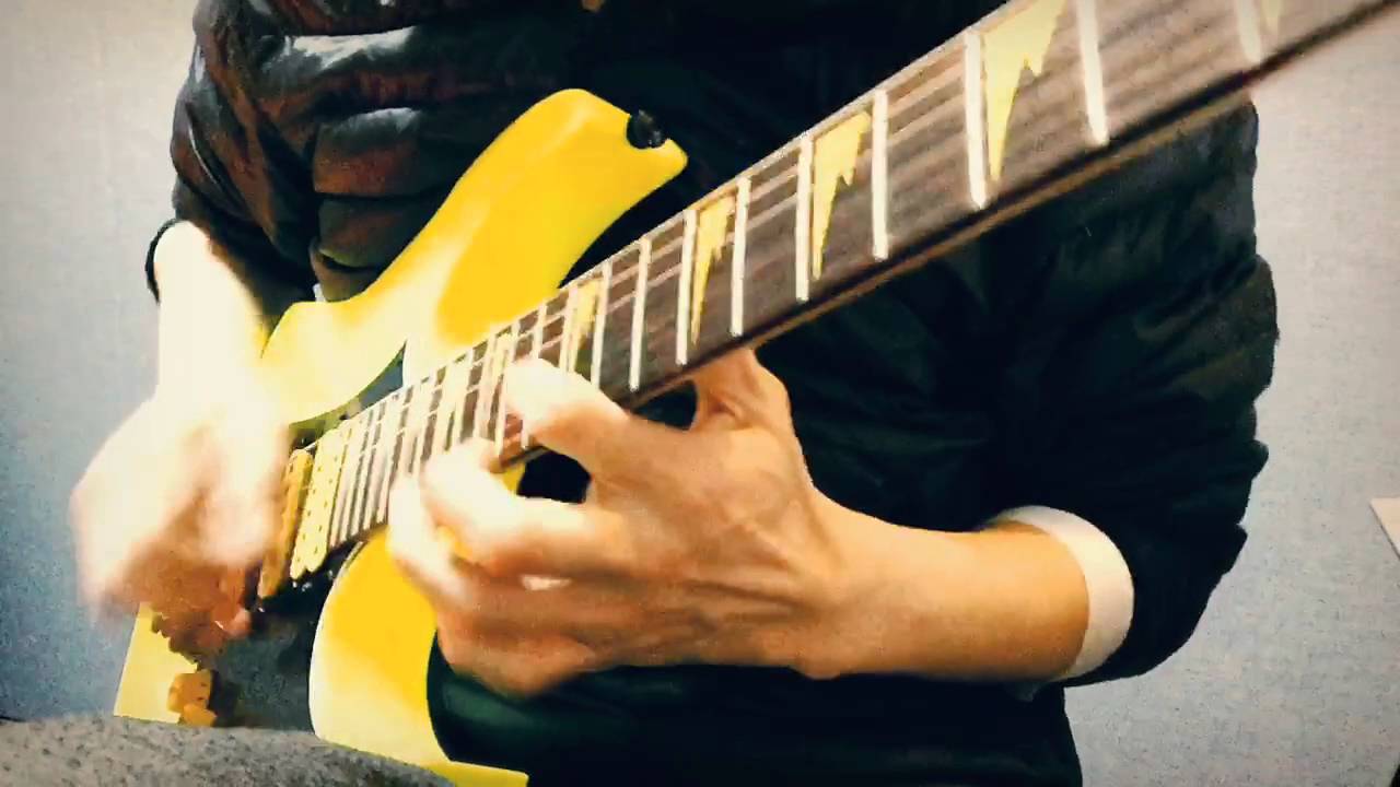 Pharrell Williams -  happy with  Ibanez Premium RG1XXV 25th Anniversary
