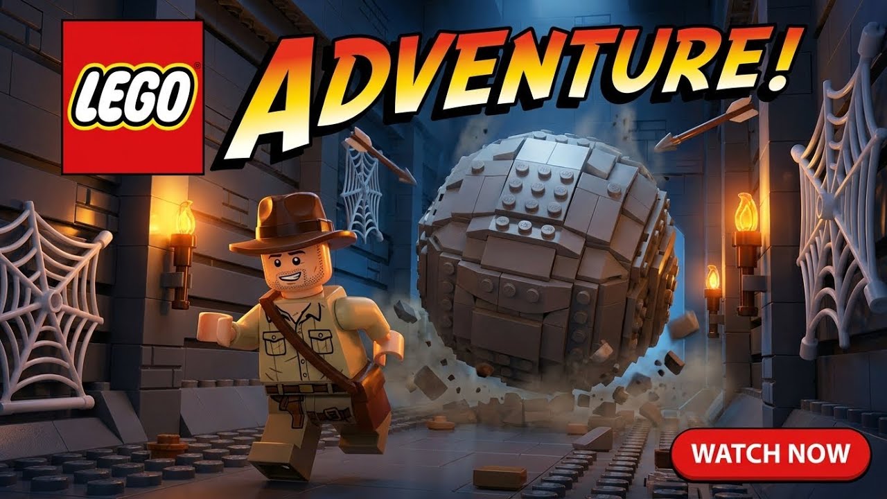 I Found A Cursed Treasure In The LEGO JUNGLE! (Trap Run) 💎🐍 #lego  #legoadventures