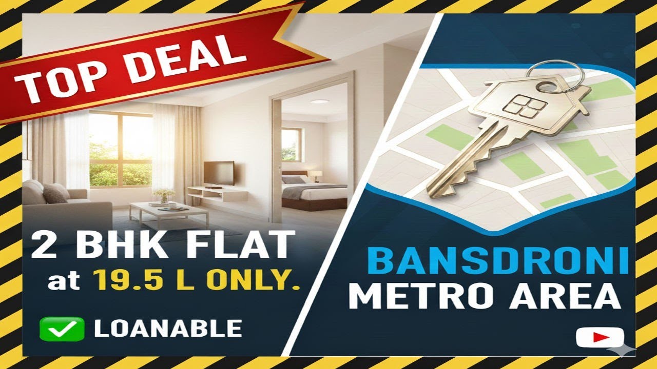 Most Affordable & Legal 2bhk Flat Near Bansdroni Metro Station Only For You | 