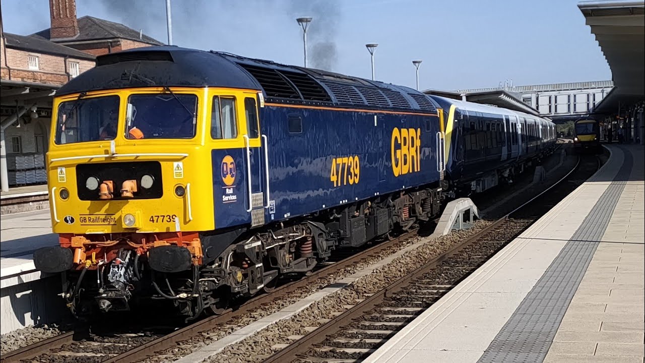 Trains at Derby - 21/04/2022