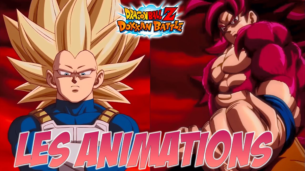 🔥​🔥​REACT AU ANIMATIONS DES PERSONNAGES DES 11 ANS SUR DOKKAN BATTLE !!! 🔥​🔥​