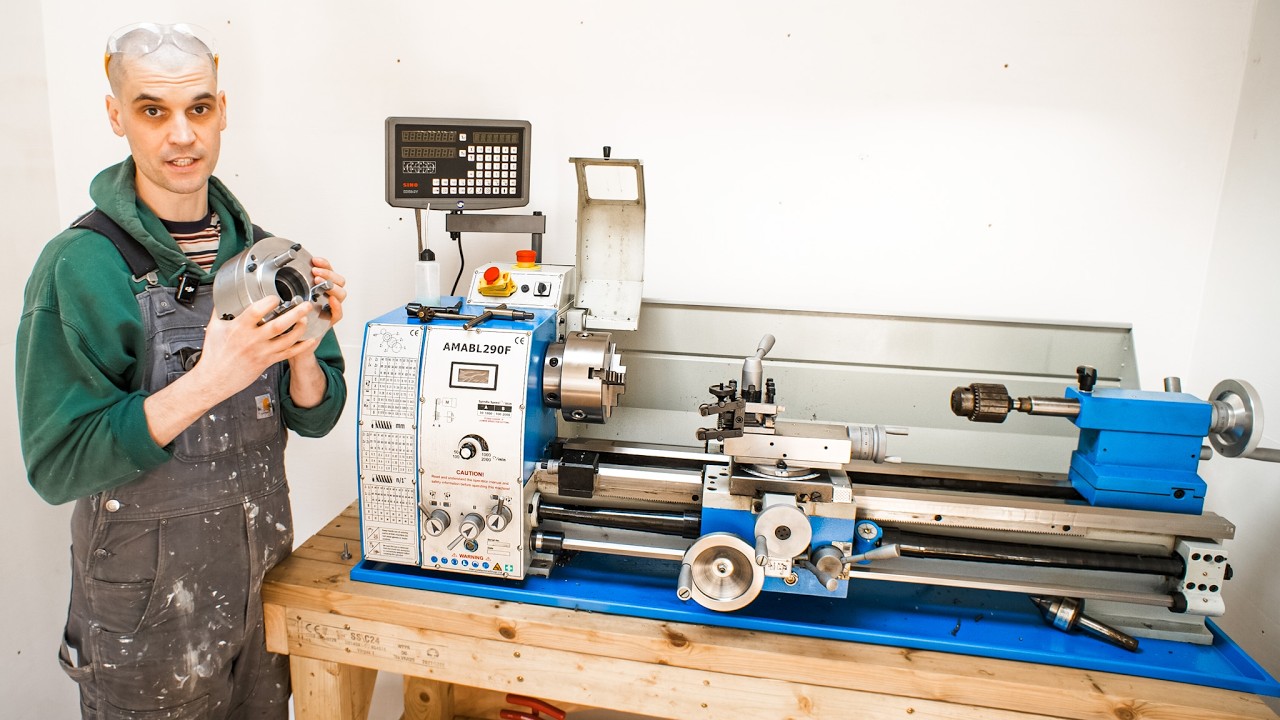 AMABL290VF Lathe (PM-1130V) - First Impressions, Moving Lathe, Upgrades