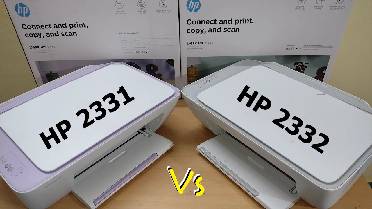 HP 2331 vs HP 2332 Deskjet Printer | Which printer to buy | Detail & Complete comparison in Hindi