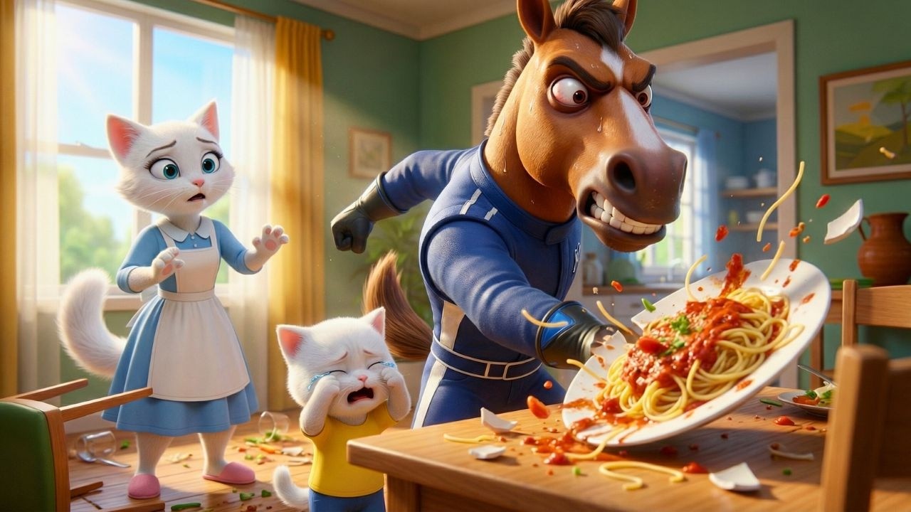 Selfish Horse Dad Picks Competition Over Family – Instantly Karma Hits!