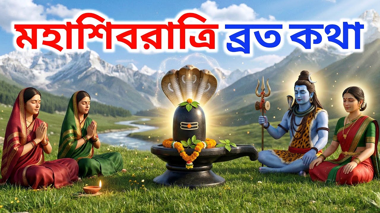 মহাশিবরাত্রির ব্রতকথা 2026 | Mahashivratri Bratakatha 2026 #mahashivratri