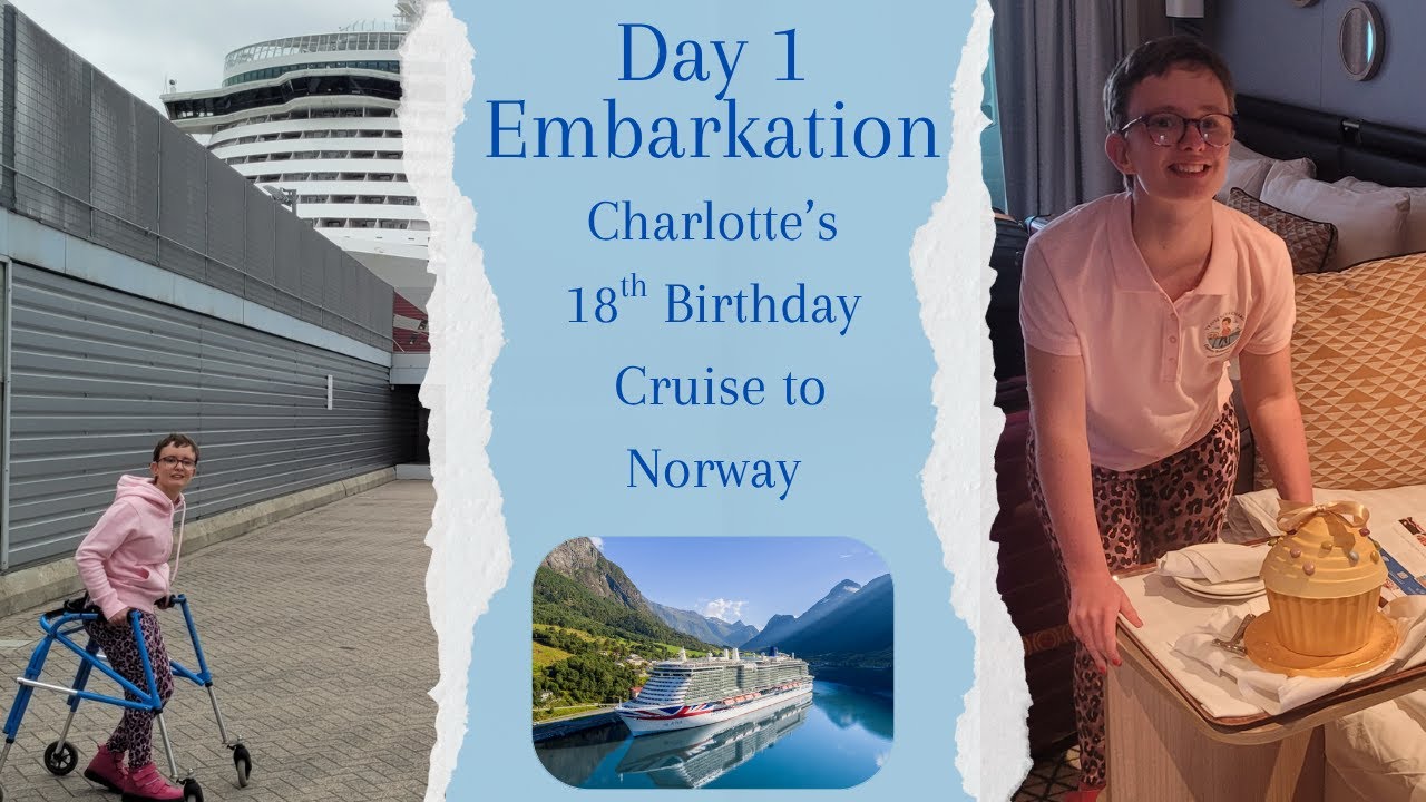 P&O Iona Norwegian Fjords Cruise Day 1 - Embarkation Day