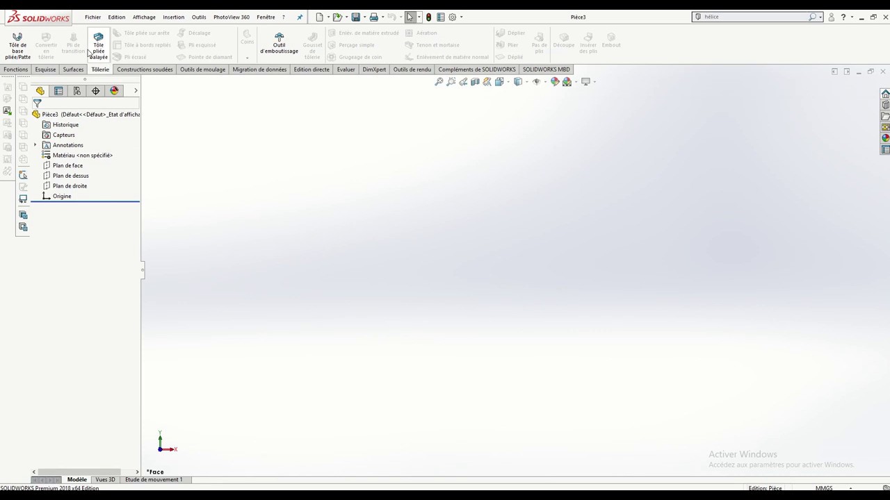 t&ocirc;le pli&eacute;e balay&eacute;e
