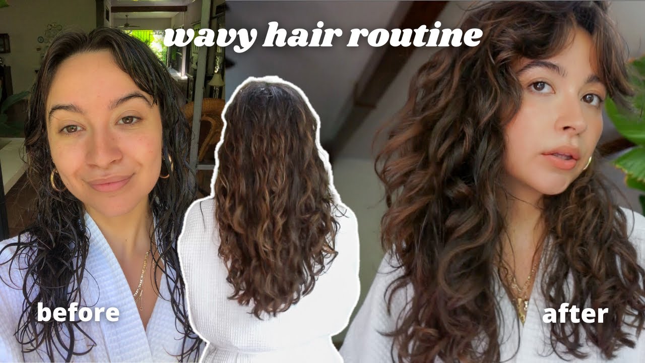 Wavy/Curly Hair Routine (2a/2b/2c curls)