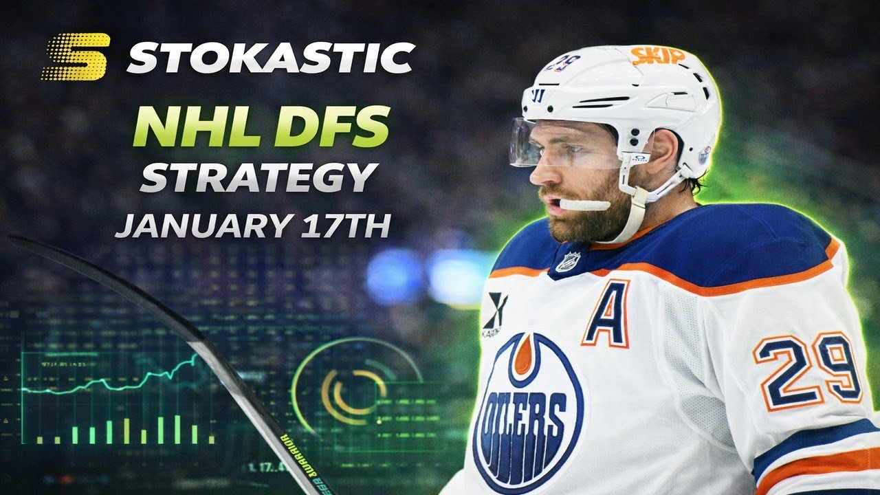 NHL DFS Strategy Saturday 1/17/26 | DraftKings & FanDuel Daily Fantasy Hockey Picks
