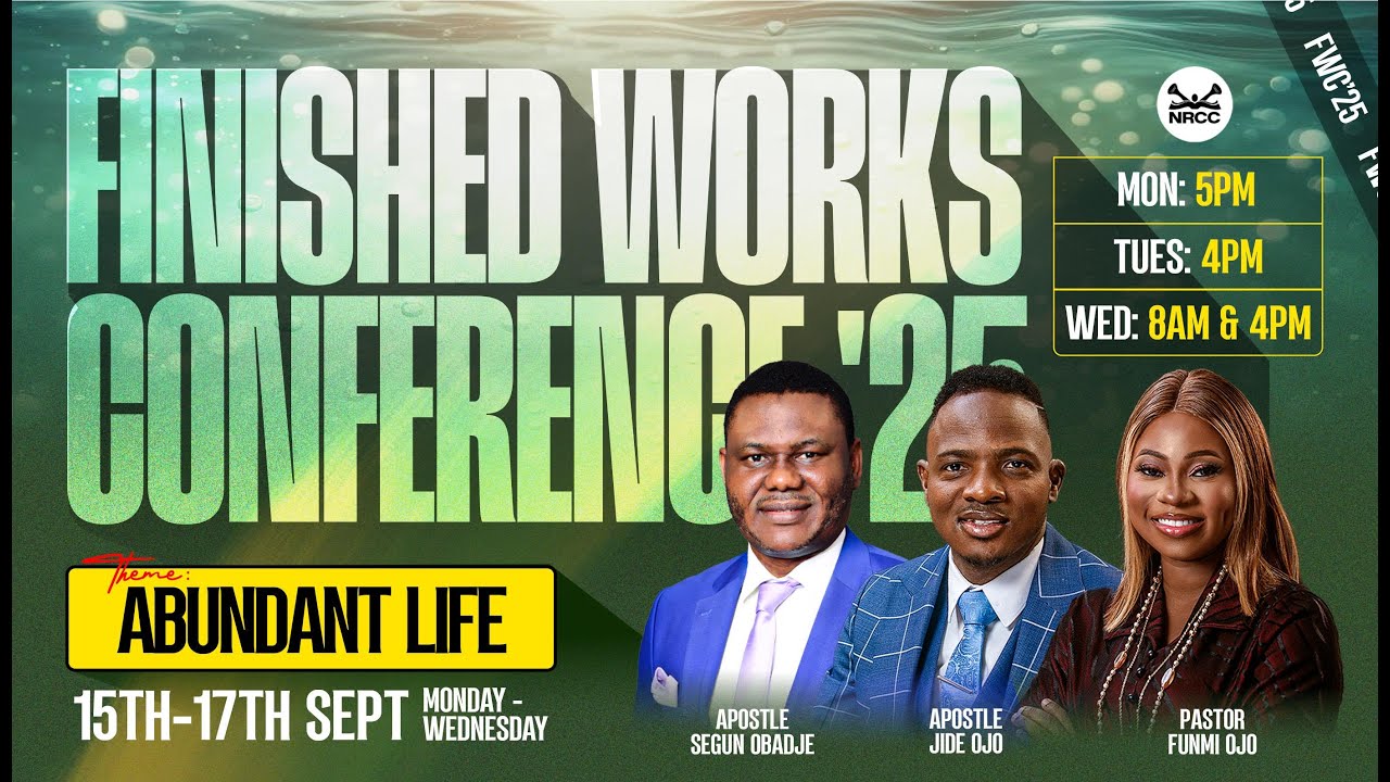 Finished Works Conference | Apostle Jide & Pastor Funmi Ojo (15-09-25)