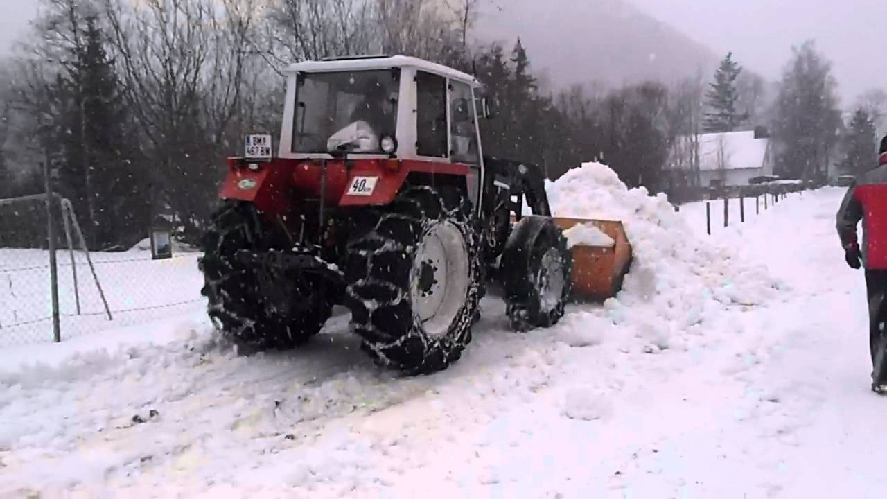 Steyr 8080 Winterdienst