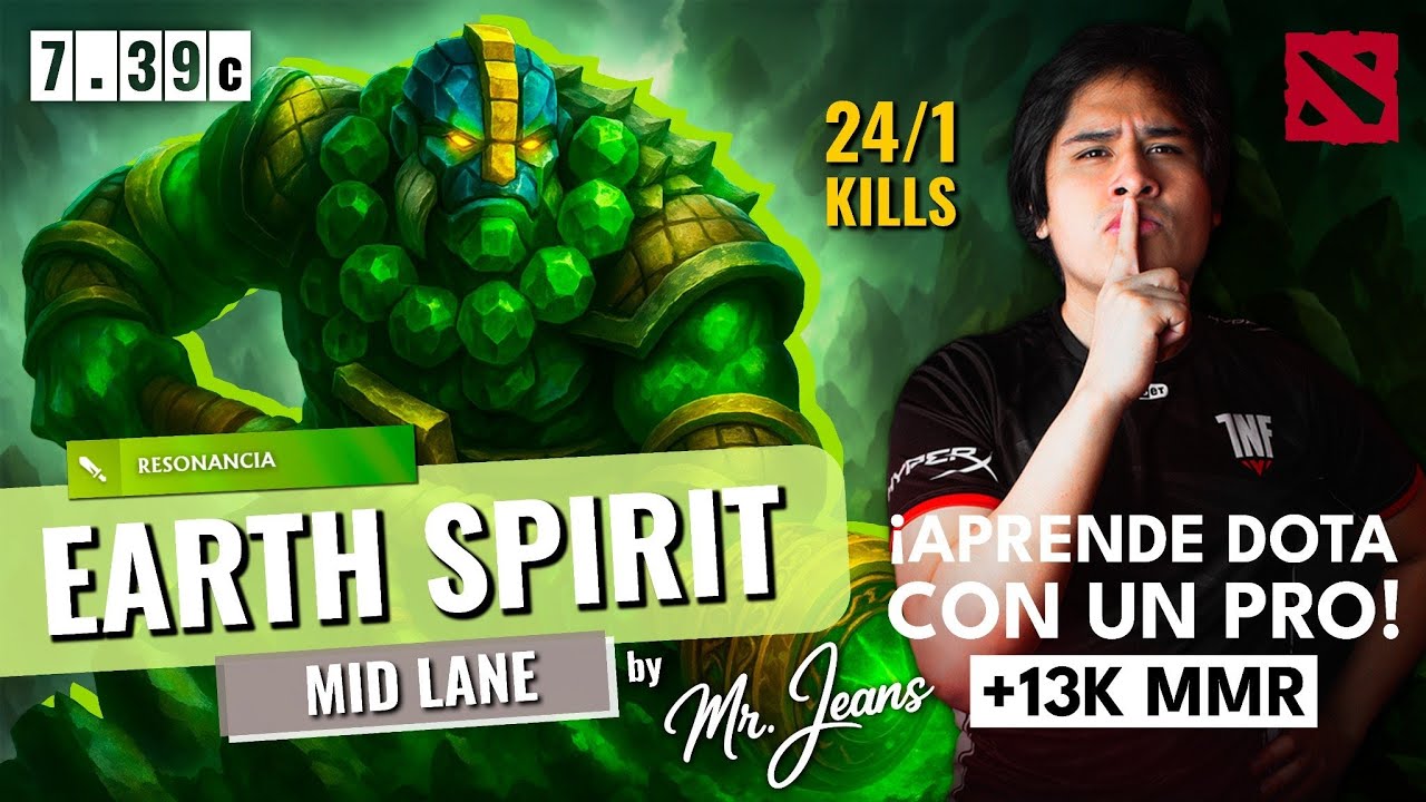 EARTH SPIRIT | LA GUÍA QUE CAMBIARÁ TUS ROTACIONES PARA SIEMPRE |  APRENDE A DOMINAR EL MAPA #dota2