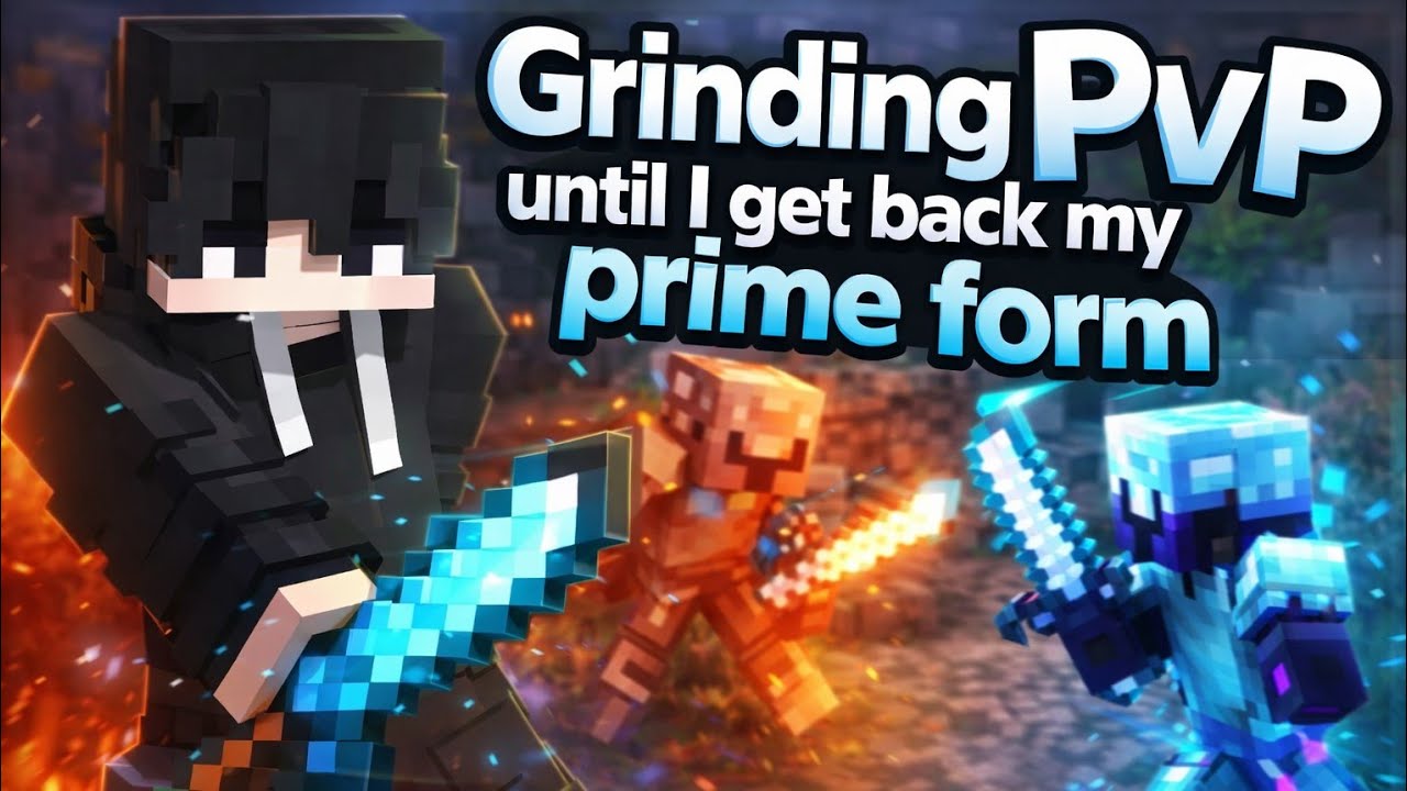 grinding in PVP until I get back to my prime form 🔥
