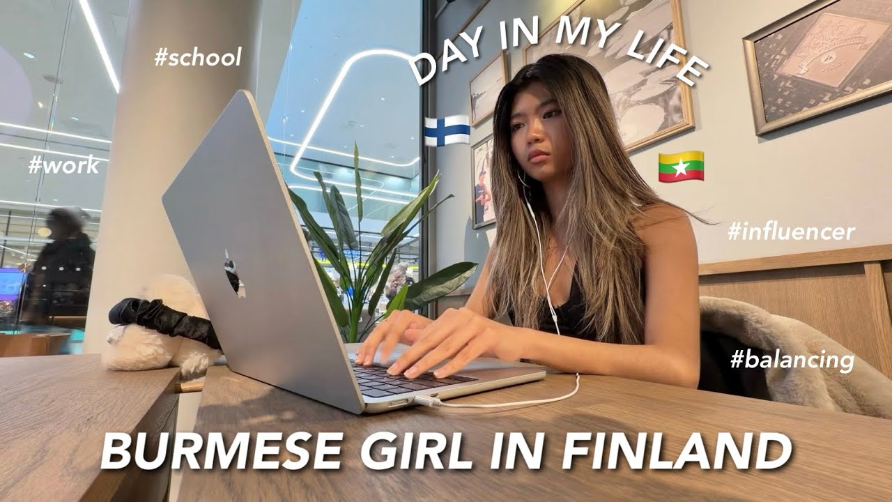 BURMESE GIRL IN FINLAND : A DAY IN MY LIFE🇫🇮