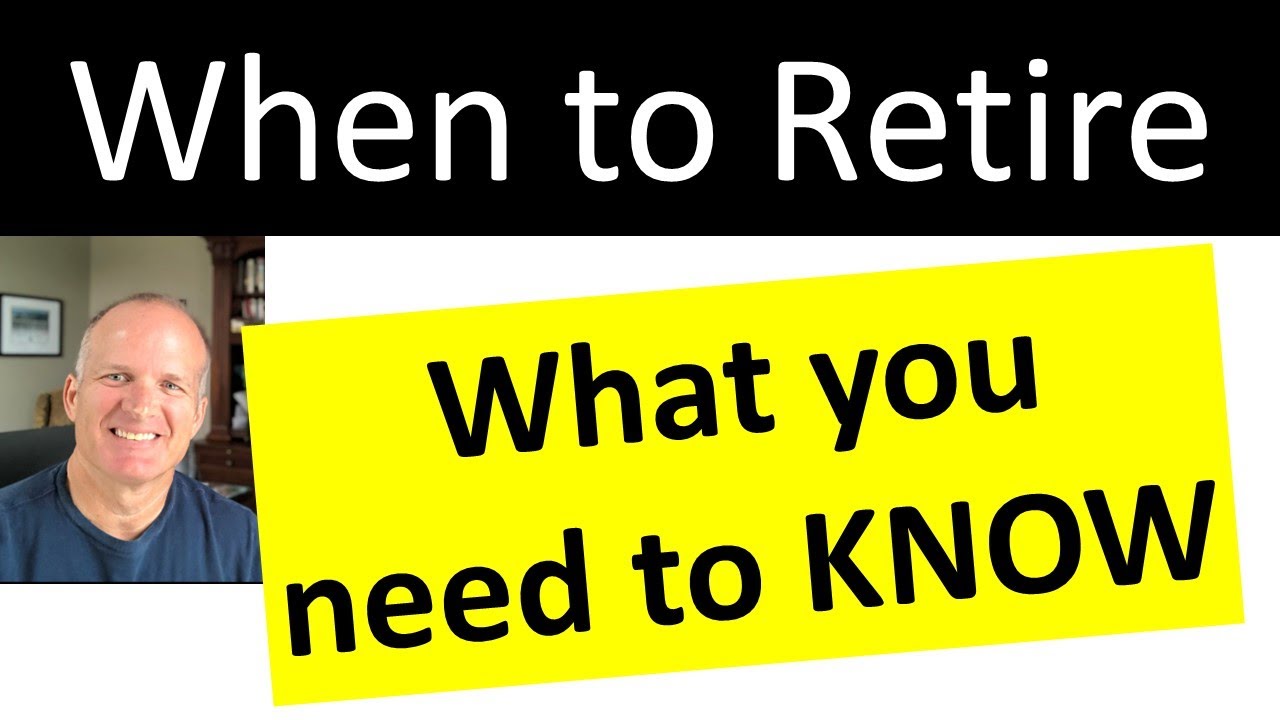 #1 Regret -- I should have retired earlier.   When is the right time for you to retire?