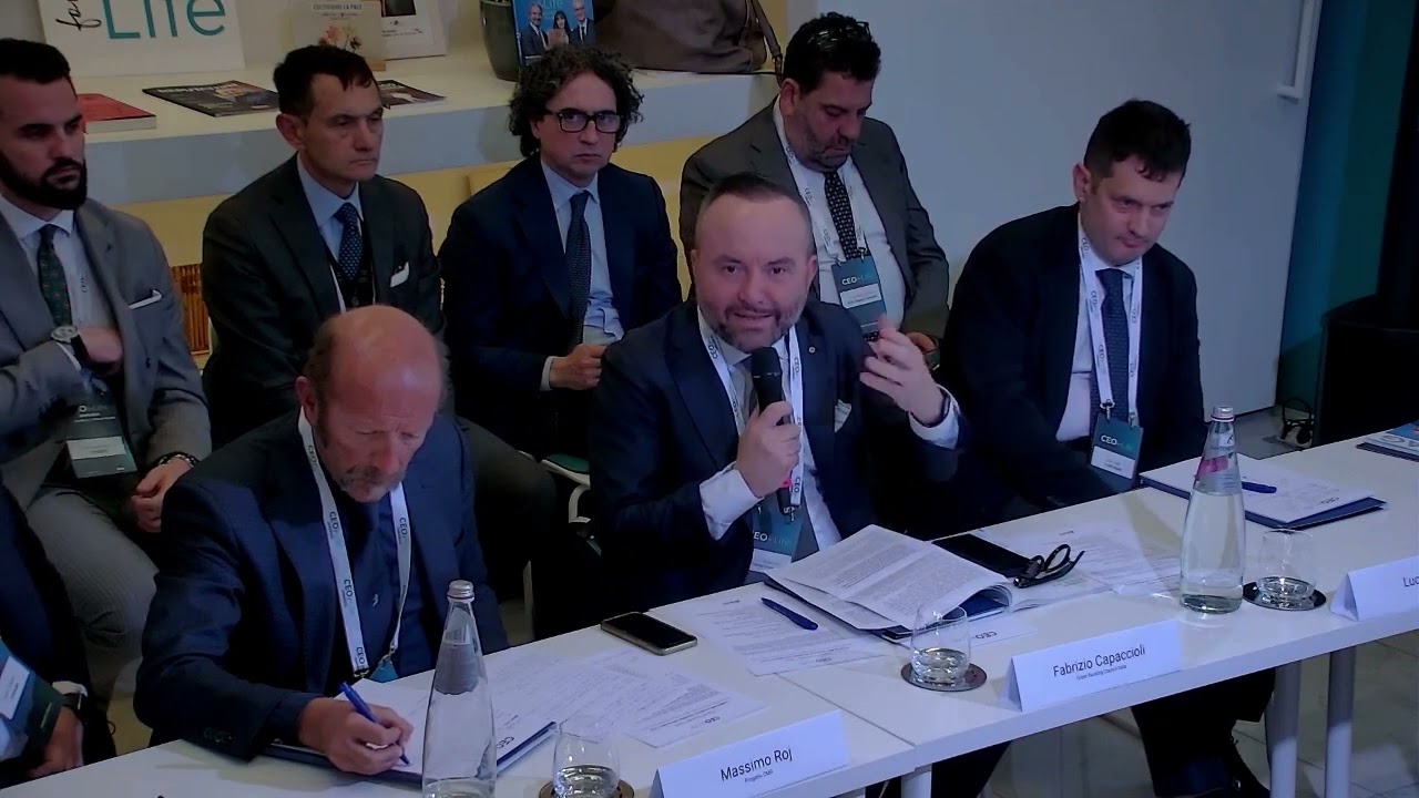 Giro di tavolo finale - CEOforLIFE Round Table Gabetti