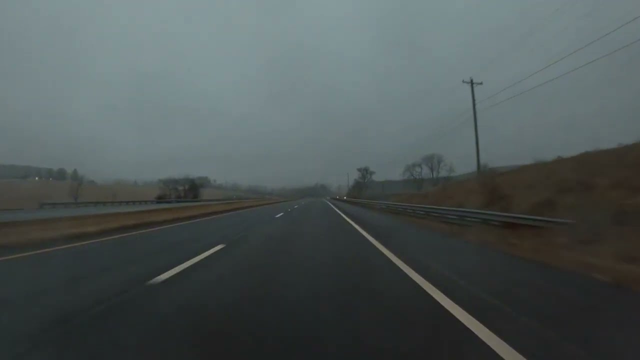 Galax Virginia - Overcast Drive