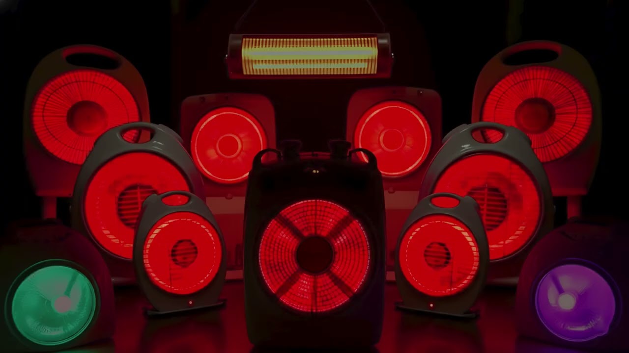 11 INTENSE Fan Heater Sounds and Deep Box Fan Noise to Sleep Right Now | 528 Hz Healing Reset
