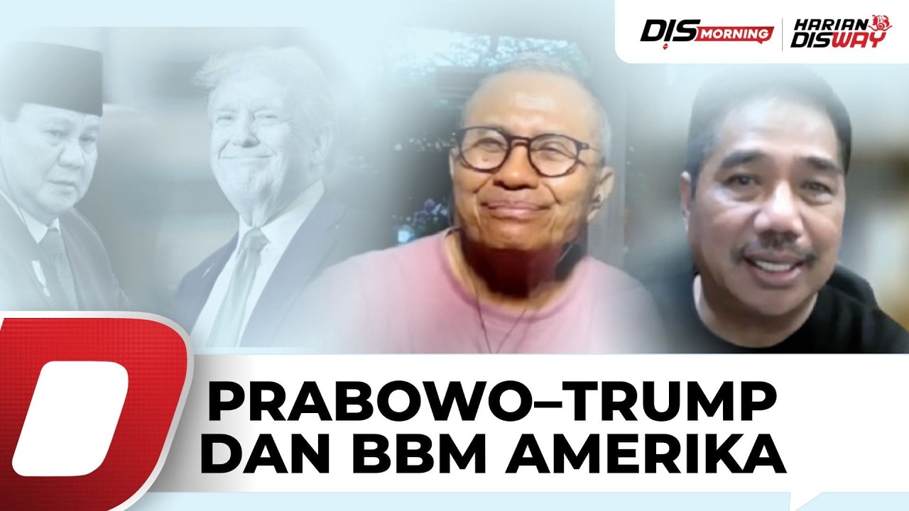 Prabowo–Trump Bertemu, Apa Dampaknya? Ulasan Dahlan Iskan & Suko Widodo | DisMorning