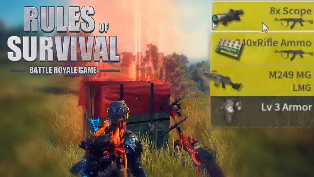 Best Air Drop Ever - Carrying My Squad to Victory - Rules of Survival